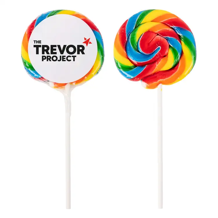 Rainbow Whirly Pop Lollipop