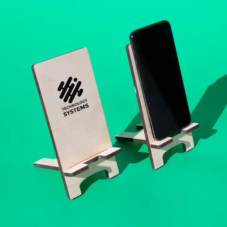 Collapsible Wood Phone Stand #4