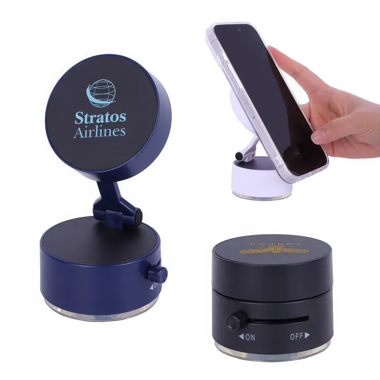 Support magnétique portatif pour téléphone Rivet avec base à ventouse