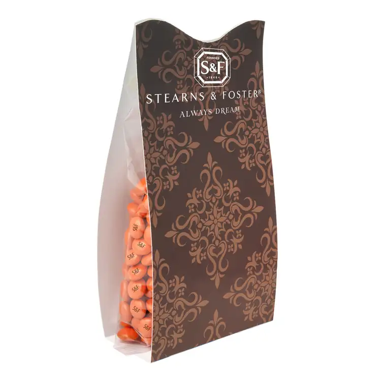 Sweet Drops with imprinted chocolate buttons