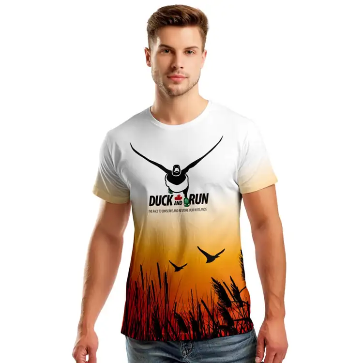 T-shirt pour homme personnalisé par sublimation