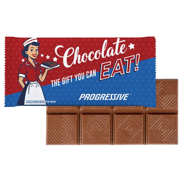 Flow Wrapped 3 oz Chocolate Bar #6