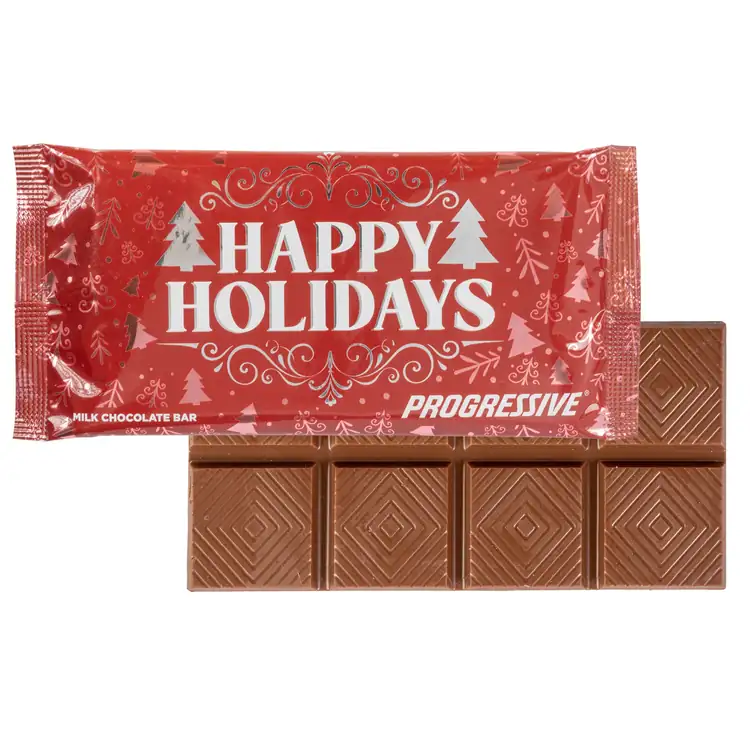 Flow Wrapped 3 oz Chocolate Bar