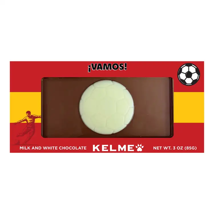 Soccer Two Tone Chocolate Bar