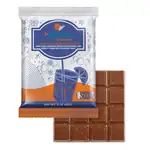 Tablette de chocolat pétillant au soda orange-crème