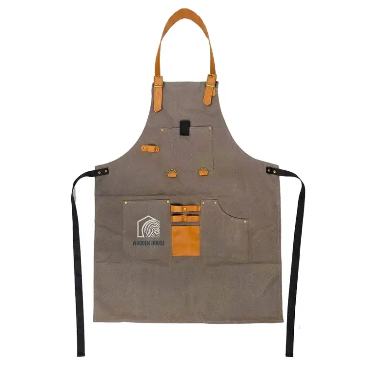 Artisan Cotton Canvas Apron #2