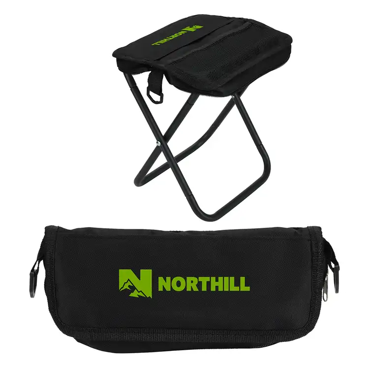 Tabouret pliable portatif Touchline avec étui de transport