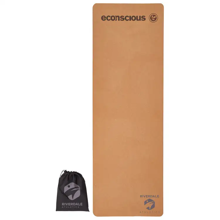 Packable Cork Yoga Mat with Carry Bag #2