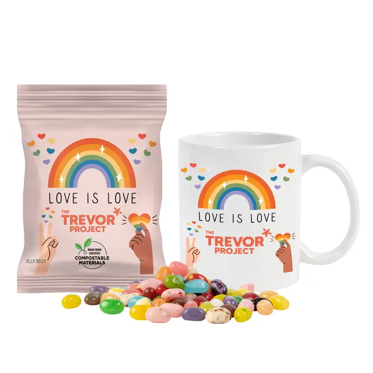 Mug 11 oz with Jelly Belly