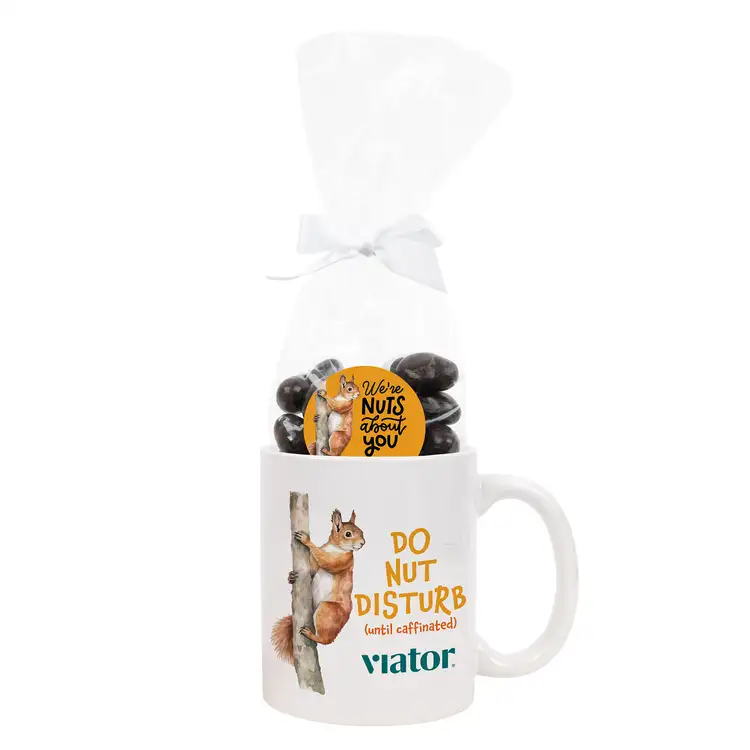 Mug 11 oz with Dark Chocolate Almonds #2