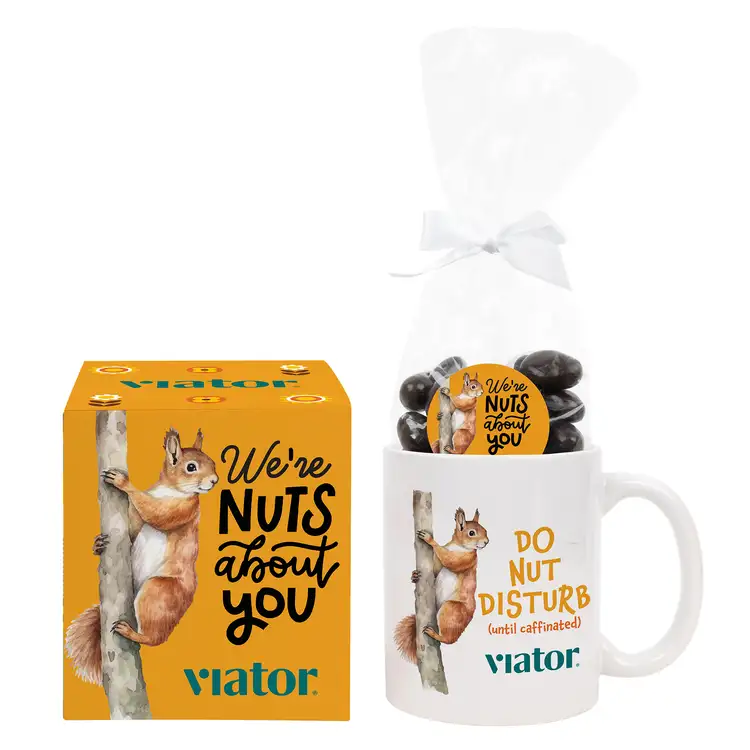 Mug 11 oz with Dark Chocolate Almonds #3