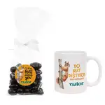 Tasse 11 oz avec amandes au chocolat noir