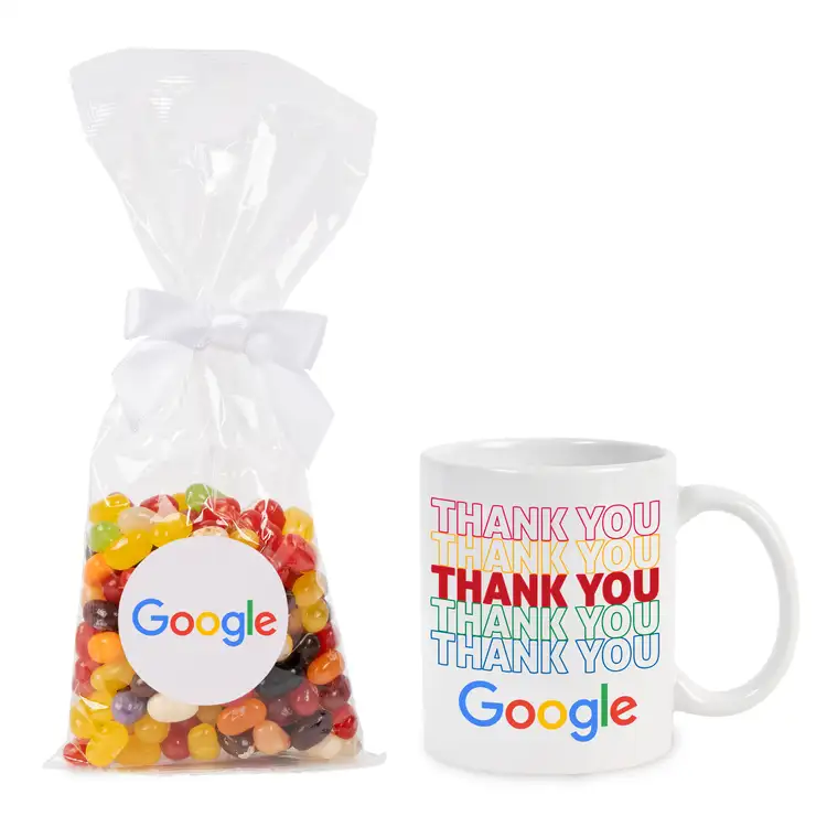 Ceramic Mug 11 oz with Jelly Belly Beans #2