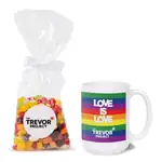 Ceramic Mug 11 oz with Jelly Belly Beans – Love is Love