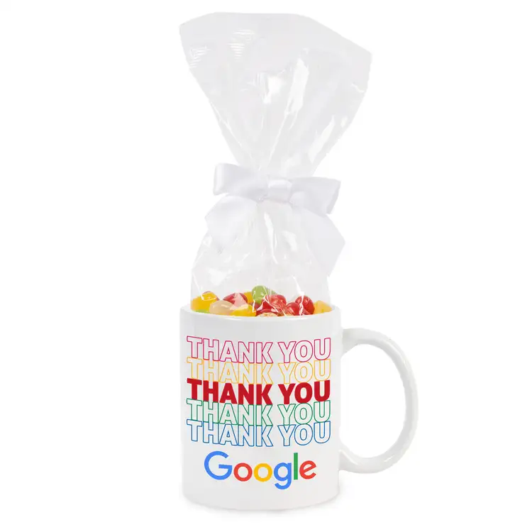 Ceramic Mug 11 oz with Jelly Belly Beans