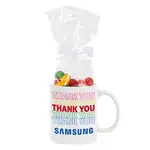 Ceramic Mug 11 oz with Assorted Jelly Beans