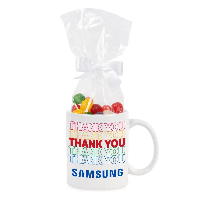 Ceramic Mug 11 oz with Assorted Jelly Beans