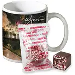 Tasse 11 oz avec cube de chocolat chaud