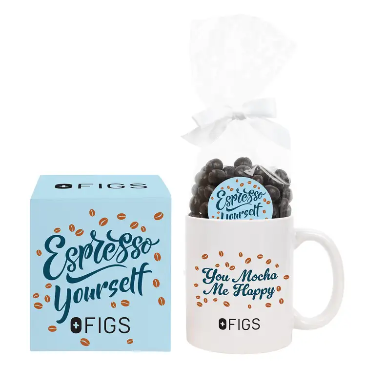 Mug 11 oz with Dark Chocolate Espresso Beans #2