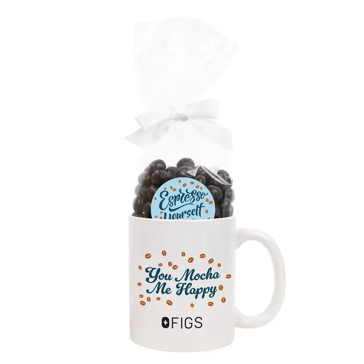 Mug 11 oz with Dark Chocolate Espresso Beans #4