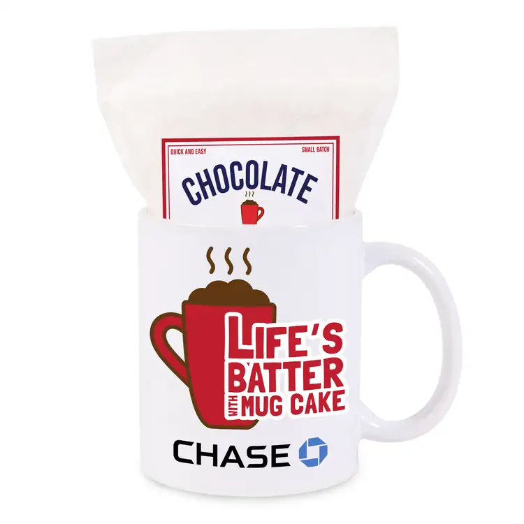 Ceramic Mug 11 oz with Fresh Beginnings Mug Cake Mix #2