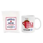 Ceramic Mug 11 oz with Fresh Beginnings Mug Cake Mix