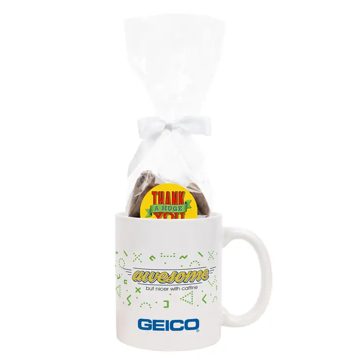 Tasse 11 oz avec mini bretzels au chocolat au lait #4