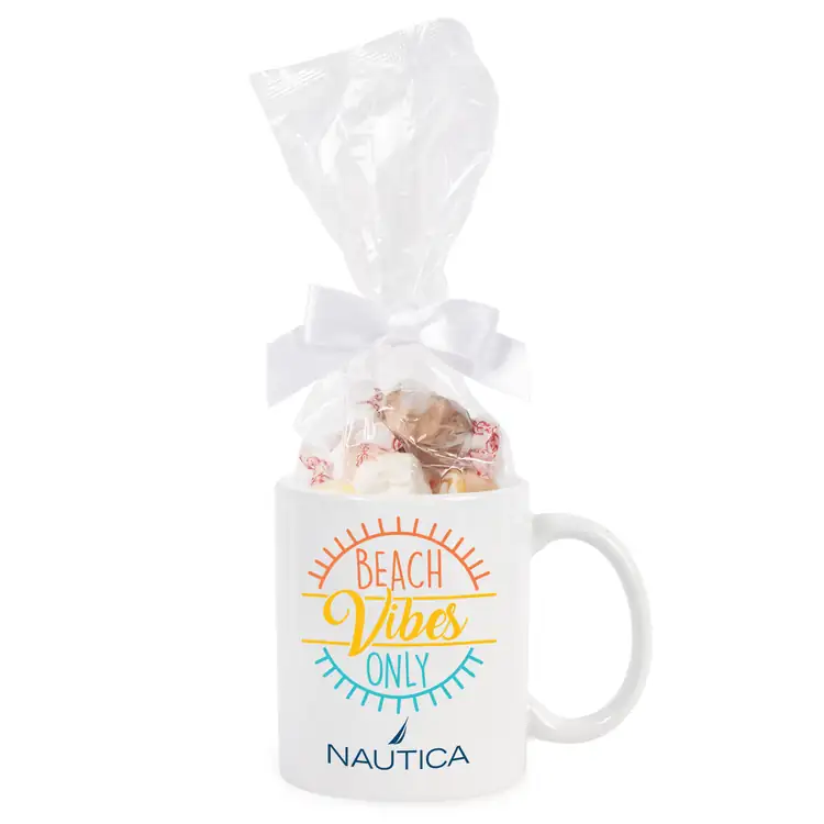 Ceramic Mug 11 oz with Salt Water Taffy