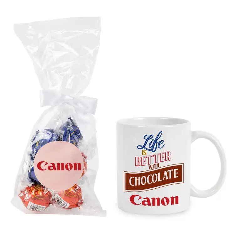 Ceramic Mug 11 oz with Lindt Truffles #2