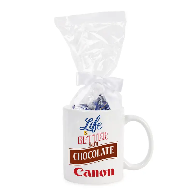 Ceramic Mug 11 oz with Lindt Truffles