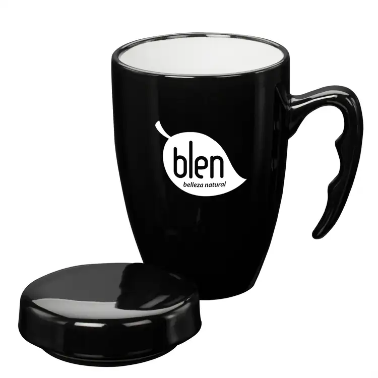 Tasse Barco 14 oz en céramique avec couvercle #2
