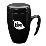 Barco Ceramic Mug 14 oz with Lid