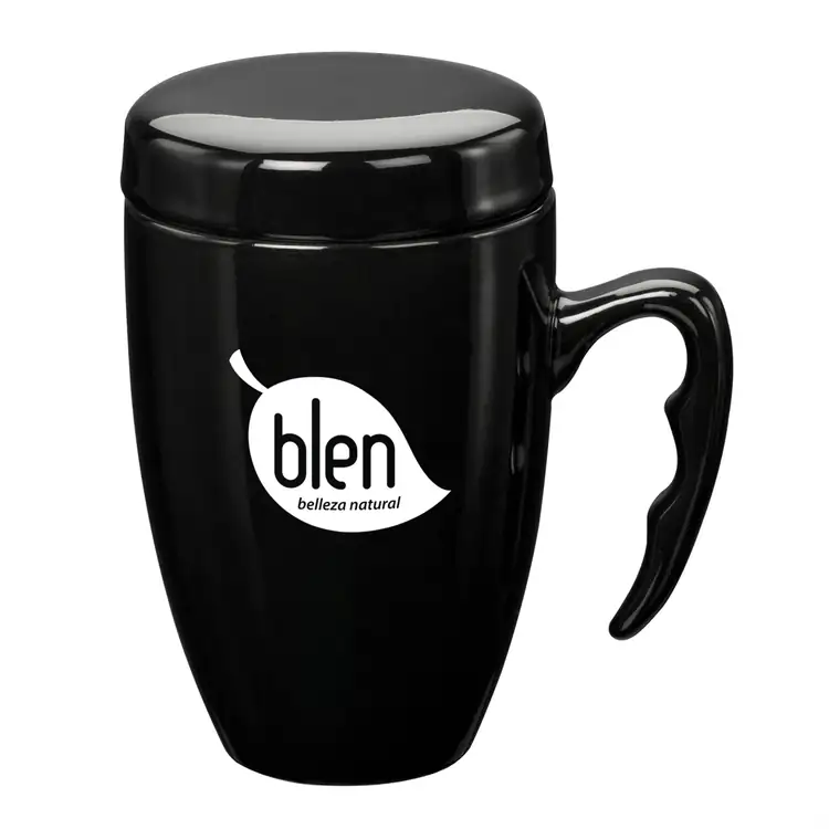 Tasse Barco 14 oz en céramique avec couvercle