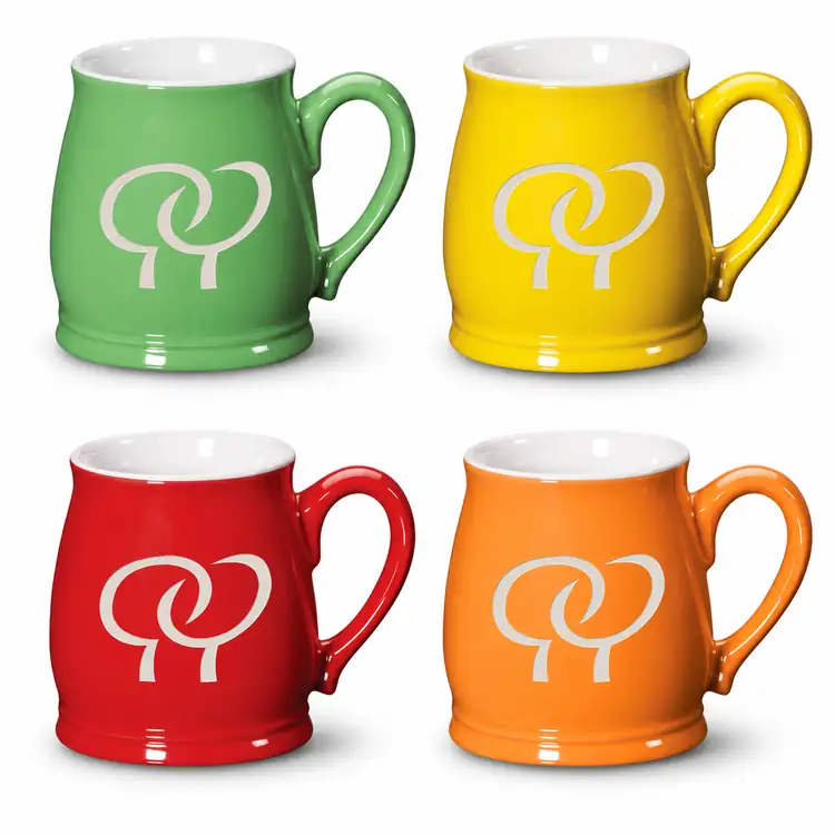 Tasse Biscayne couleurs vives 16 oz avec gravure