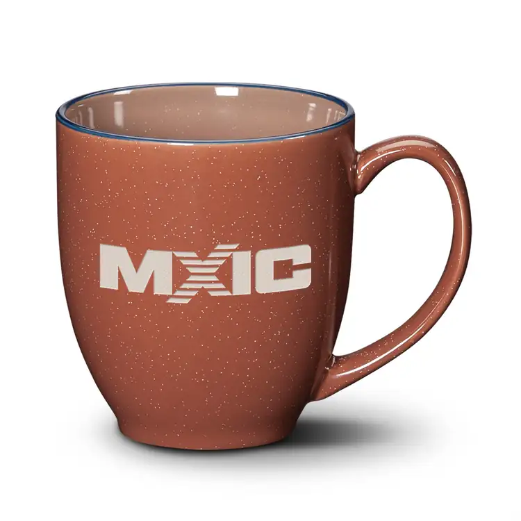 Tasse Bistro trois tons 16 oz avec gravure #2