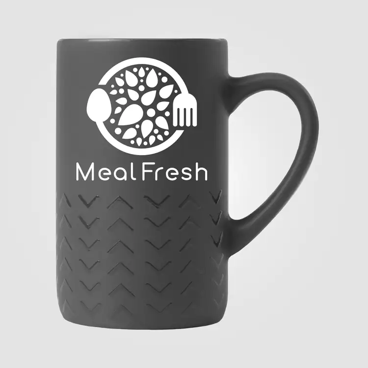 Café Chalet Chevron Ceramic Mug 13 oz #7