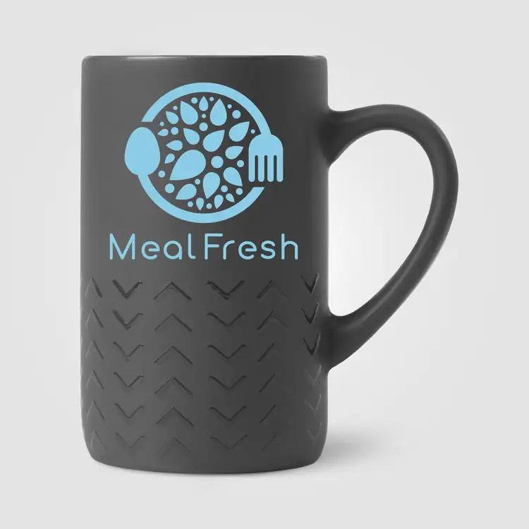 Café Chalet Chevron Ceramic Mug 13 oz #9