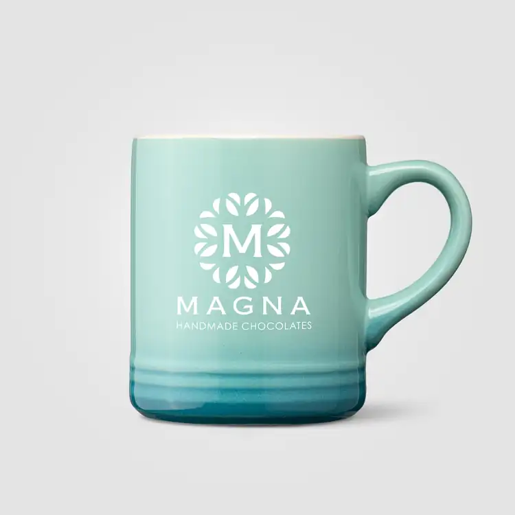Corin Ombre Ceramic Mug 12 oz #3