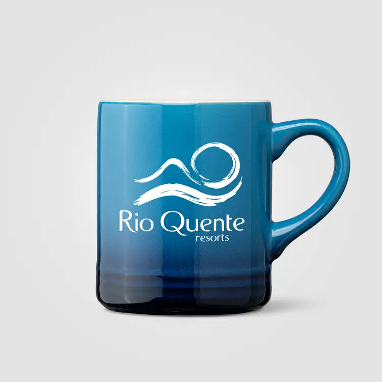 Corin Ombre Ceramic Mug 12 oz #4