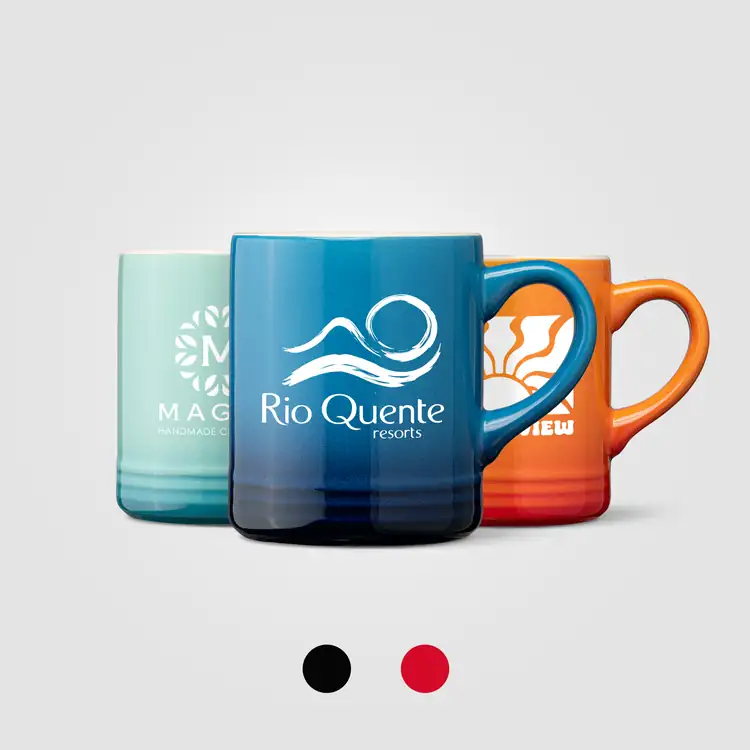 Corin Ombre Ceramic Mug 12 oz
