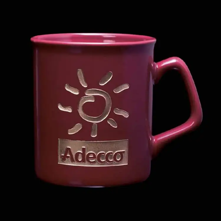 Dalhousie Ceramic Mug 10 oz - Deep Etch
