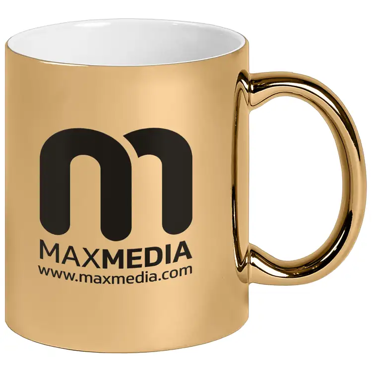 Deco Metallic Ceramic Mug 11 oz #13