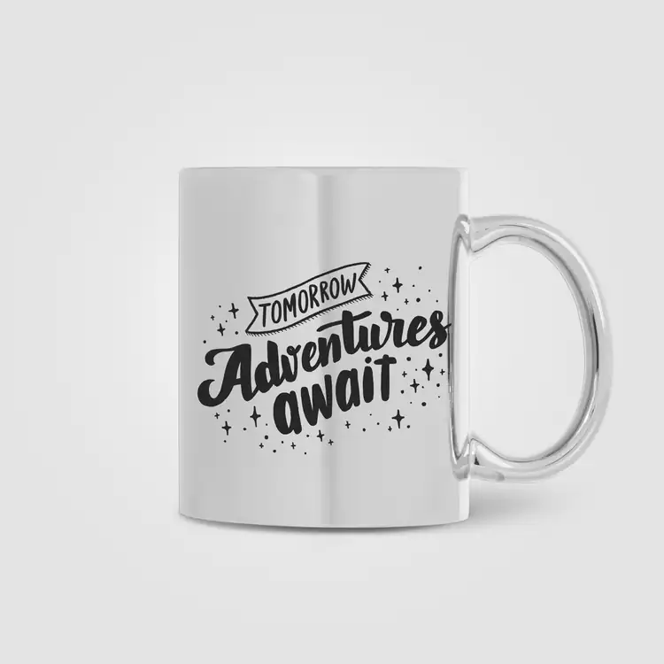 Deco Metallic Ceramic Mug 11 oz #5