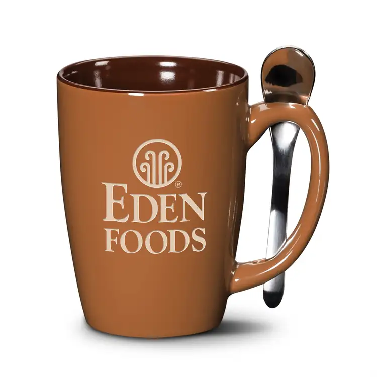 Tasse Roberta 16 oz avec cuillère avec gravure #3