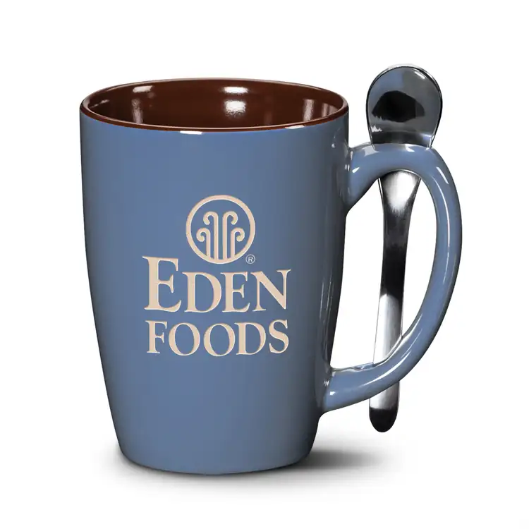 Tasse Roberta 16 oz avec cuillère avec gravure #4
