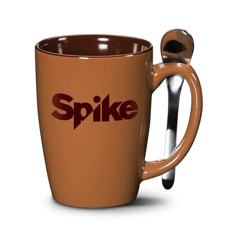 Roberta Mug 16 oz with Spoon - Imprinted #3