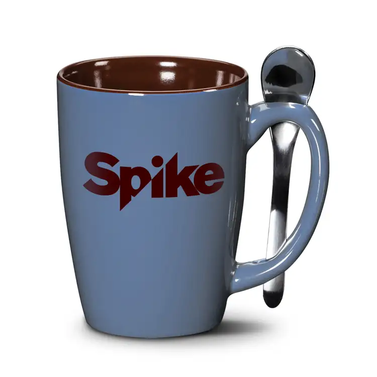 Roberta Mug 16 oz with Spoon - Imprinted #4