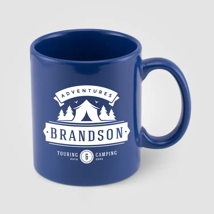Seattle Classic Ceramic C-Handle Mug 12 oz #5