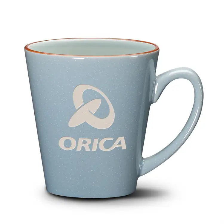 Sorrento 3-Tone Mug 12 oz Deep Etch #3
