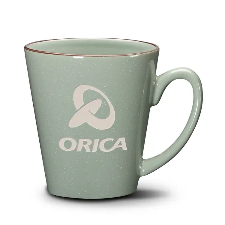 Sorrento 3-Tone Mug 12 oz Deep Etch #4